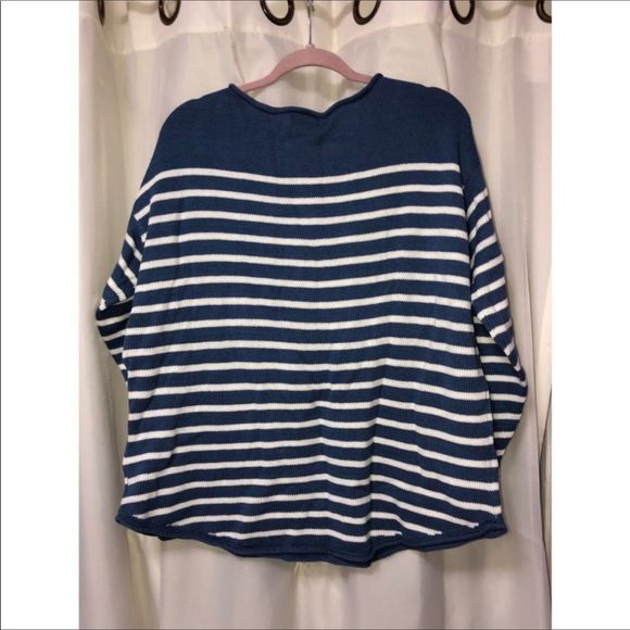 OLD NAVY Blue striped sweater - Picture 2 of 7